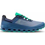 Chaussures de running On-Running Cloudvista bleues imperméables Pointure 41,5 pour homme 