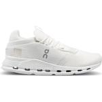 Chaussures de running On-Running Cloudnova blanches Pointure 45,5 avec un talon jusqu'à 3cm pour homme 
