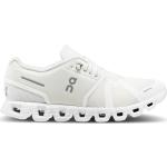 Chaussures de running On-Running Cloud 5 blanches en fil filet Pointure 37 look fashion pour femme 