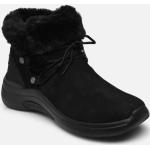 Chaussures Skechers On the GO noires en cuir en cuir Pointure 35 pour femme 