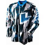 One Industries Carbon Twisted Long Sleeve T-shirt Blanc,Bleu 2XL Homme