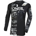 Maillots de cyclisme O'Neal blancs en polyester Valentino Rossi à col rond Taille M pour homme 