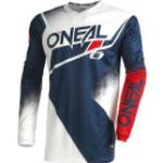 Maillots de cyclisme O'Neal rouges en jersey respirants Taille L 