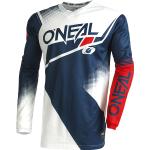 Maillots de cyclisme O'Neal rouges en jersey respirants Taille M 