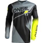 Maillots de cyclisme O'Neal jaune fluo en jersey respirants Taille M 