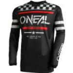 Maillots de cyclisme O'Neal argentés en jersey respirants Taille S 