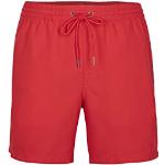 Shorts de bain O'Neill rouges en polyester Taille S pour homme 