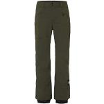 Pantalons de ski O'Neill Vert marron imperméables coupe-vents respirants Taille S pour homme 