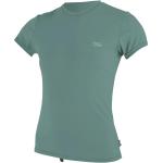 Chemises O'Neill vertes à manches courtes stretch à manches courtes Taille XL look sportif pour femme 