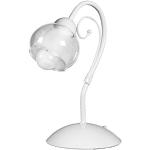 Lampes de table blanches en verre contemporaines 