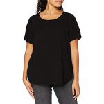 T-shirts Only Carmakoma noirs à manches courtes à manches courtes Taille 3 XL plus size look fashion pour femme 