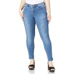 Jeans skinny Only Carmakoma bleus en viscose Taille XL plus size look fashion pour femme en promo 