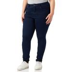 Pantalons taille haute Only Denim bleues foncé stretch Taille XXS plus size look fashion pour femme en promo 