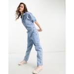 Combinaisons en jean Only Denim bleus clairs en denim Taille M classiques pour femme en promo 