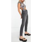 Jeans droits Only gris délavés W25 L32 pour femme 