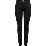 Jeans skinny Only Denim noirs à motif ville W25 look fashion pour femme 