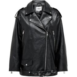 Only - Jackets > Leather Jackets - Black -
