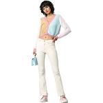 Jeans évasés Only Blush blancs Taille S look fashion pour femme 