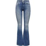 Jeans évasés Only bleus en coton Taille XS pour femme 