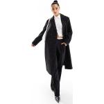 Manteaux en laine Only noirs à rayures Taille S pour femme en promo 