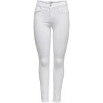 Jeans skinny Only Blush blancs bruts Taille XS W25 look fashion pour femme en promo 