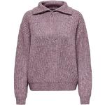 Pullovers Only violets Taille XL look fashion pour femme en promo 
