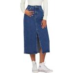 Minijupes en jean Only Denim bleues midi Taille L classiques pour femme en promo 