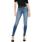 Jeans skinny Only Blush bleues foncé bruts Taille M W29 look fashion pour femme en promo 