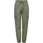 Pantalons cargo Only verts Taille L look fashion pour femme 