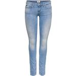 Jeans skinny Only Denim bleues claires en coton mélangé Taille XXS look fashion pour femme en promo 