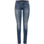 Jeans skinny Only Denim bleues foncé W26 look fashion pour femme en promo 