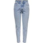 Jeans droits Only bleues claires stretch W26 look fashion pour femme 