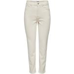 Jeans slim Only blancs en coton stretch Taille L W28 look fashion pour femme 