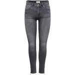 Jeans droits Only Denim gris en coton Taille M W27 look fashion pour femme en promo 