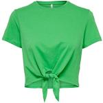 T-shirts Only Kelly verts à manches courtes à manches courtes Taille L look fashion pour femme en promo 