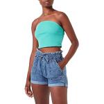 Tops bandeau Only verts Taille S look fashion pour femme 