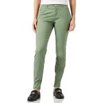 Pantalons chino Only verts en coton Taille L W40 look fashion pour femme 