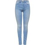 Jeans taille haute Only Royal bleues claires Taille S look fashion pour femme en promo 