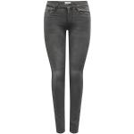 Jeans skinny Only Royal gris foncé Taille XL look fashion pour femme en promo 