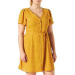 Mini robes Only jaunes minis à manches courtes Taille XXL look casual pour femme en promo 