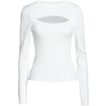 Pulls Only blancs en viscose à mailles à manches longues à col rond Taille XL pour femme en promo 