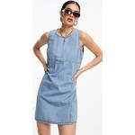 Robes d'été Only bleues sans manches à col rond Taille XS classiques pour femme en promo 