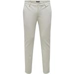 Pantalons Only & Sons gris W33 look fashion pour homme 