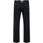 Jeans droits Only & Sons noirs en coton W31 look fashion pour homme 