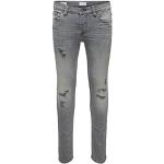 Jeans slim Only & Sons gris en coton W34 look fashion pour homme 
