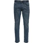 Jeans slim Only & Sons gris W28 look fashion pour homme 