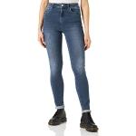 Jeans skinny bleus tall W25 look fashion pour femme 