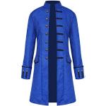 Manteaux gothiques bleus Taille L steampunk pour homme 