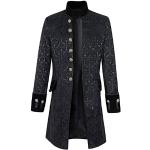 Manteaux gothiques noirs Taille L steampunk pour homme 