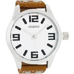 Montres Oozoo blanches look fashion pour homme 